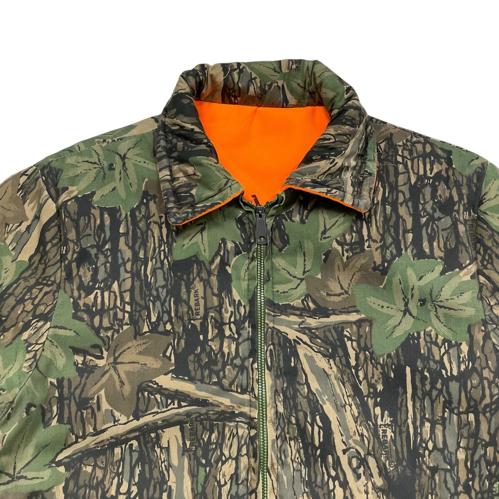 90s トレバーク カモ 迷彩 リバーシブル ハンティング ジャケット