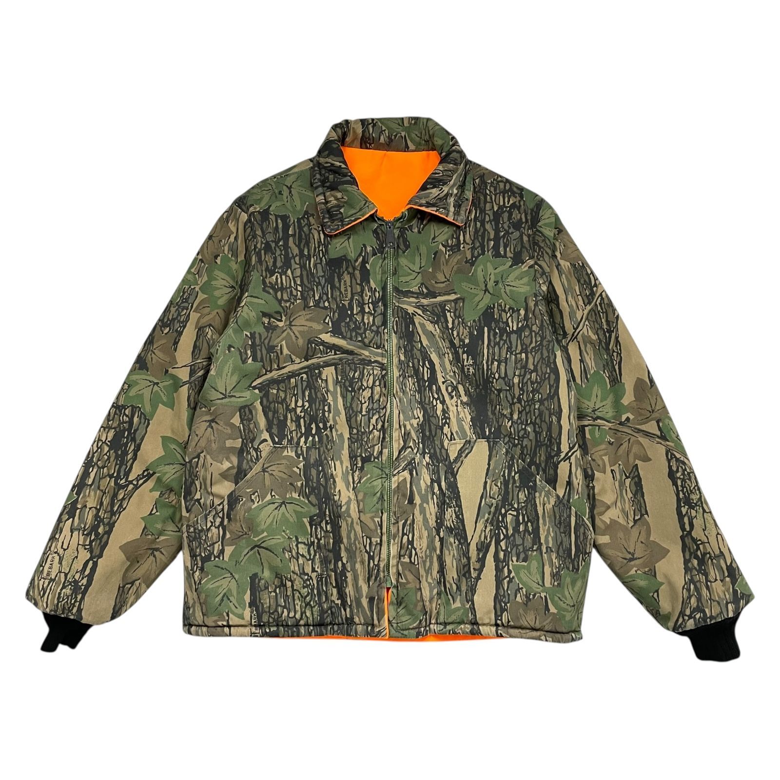 90s トレバーク カモ 迷彩 リバーシブル ハンティング ジャケット
