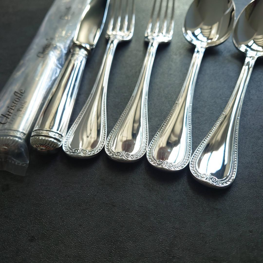 希少 美品 クリストフル マルメゾン スタンダードサイズ 未開封含む 6