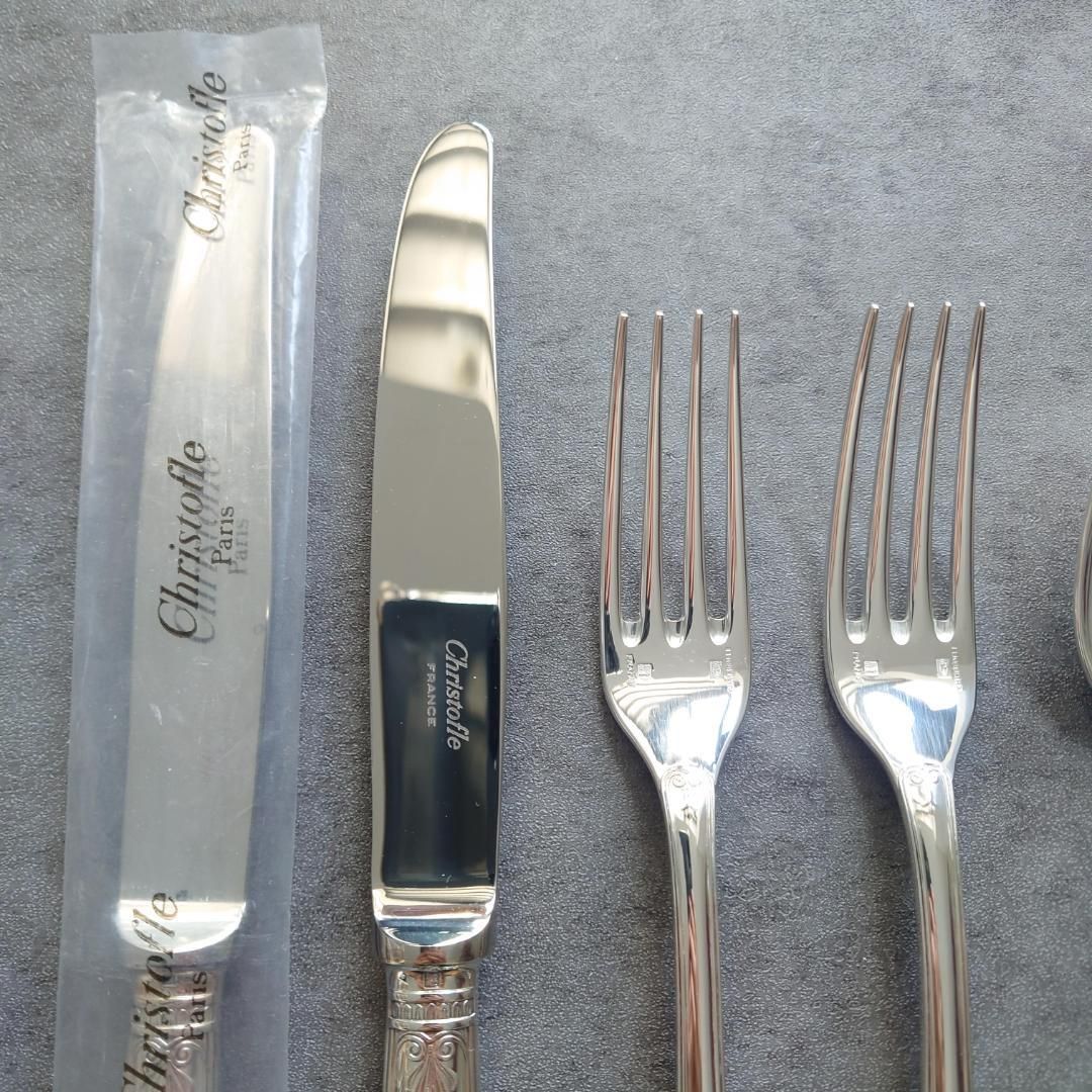 希少 美品 クリストフル マルメゾン スタンダードサイズ 未開封含む 6