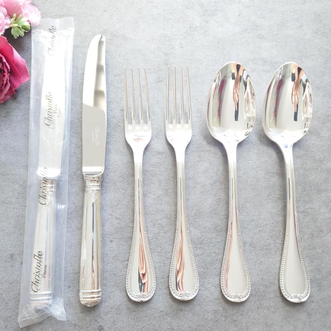 希少 美品 クリストフル マルメゾン スタンダードサイズ 未開封含む 6