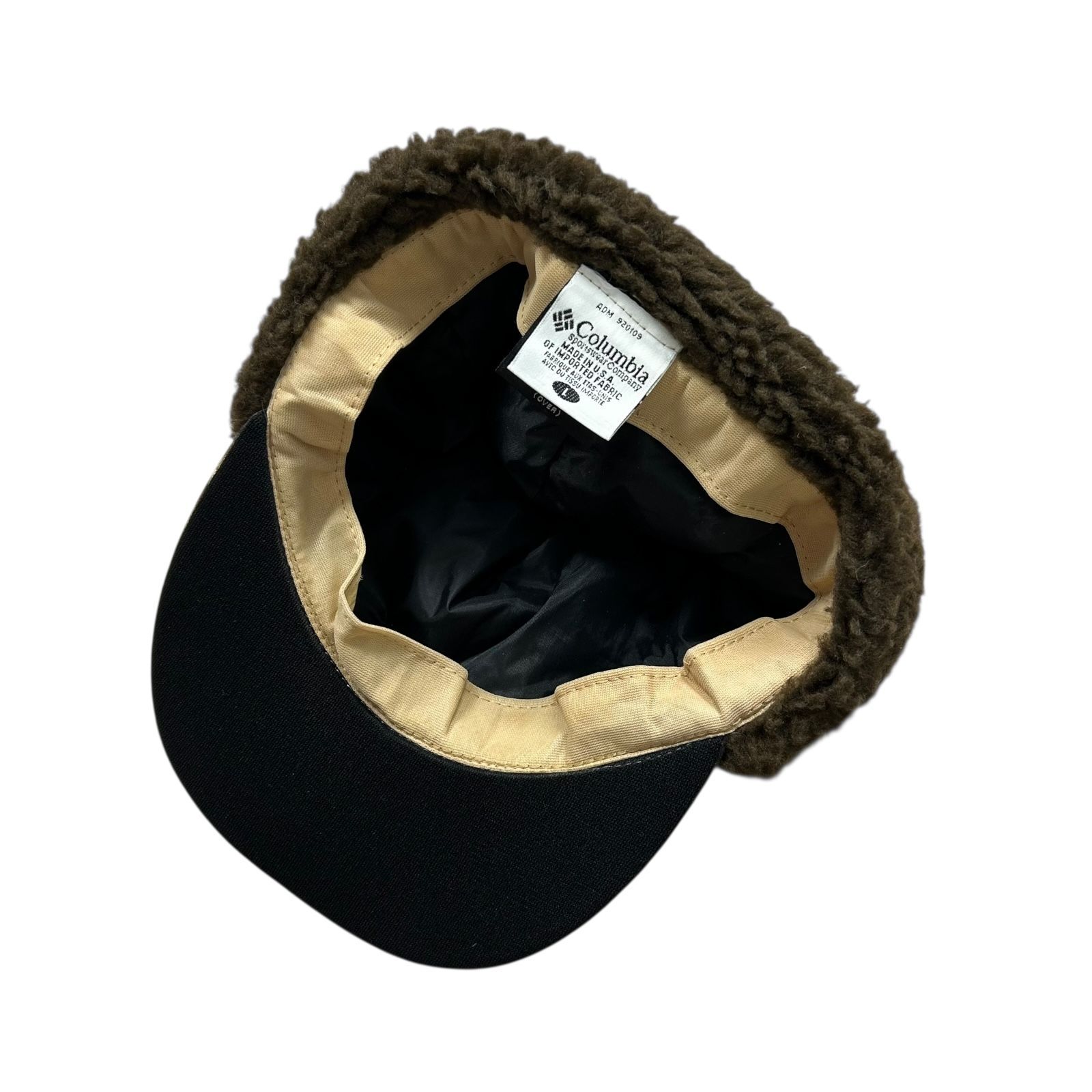 90s コロンビア リアルツリー カモ 迷彩 イヤーフラップ 耳当て付き