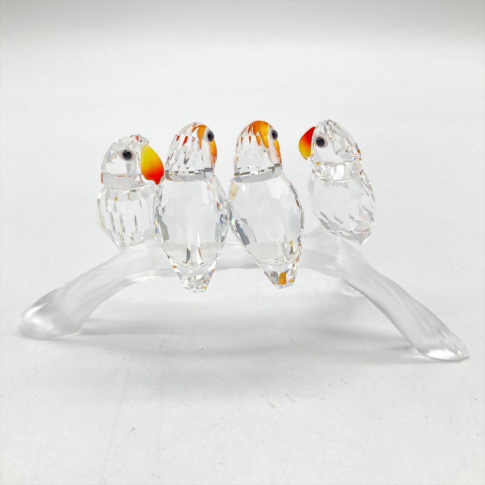 スワロフスキー SWAROVSKI ベビーラブバーズ オブジェ 置物 2024