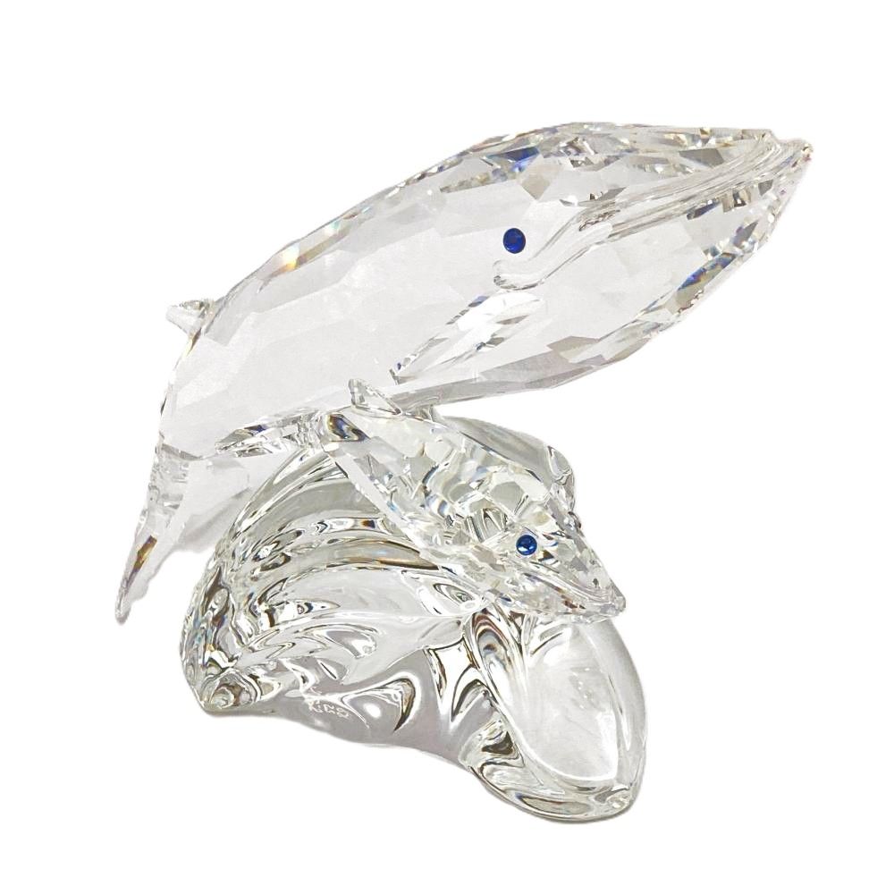 スワロフスキー SWAROVSKI SCS会員限定 クジラ オブジェ 置物 164614