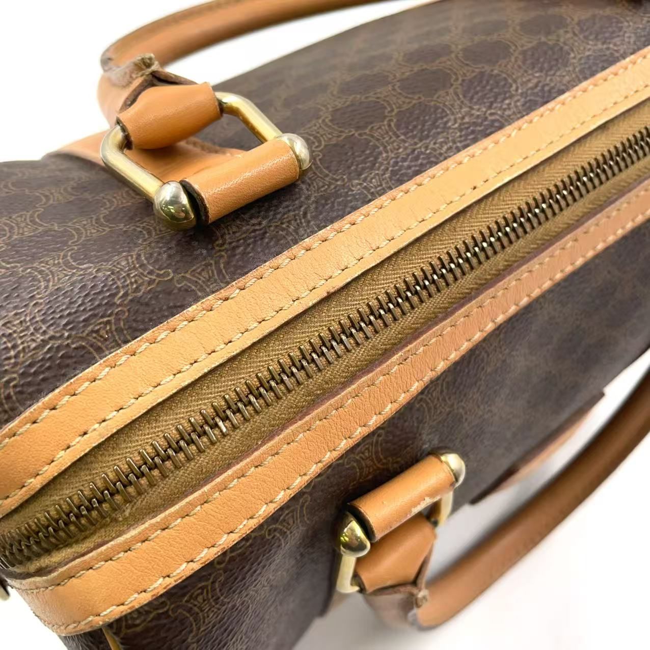 ボストンバッグ ゴールド