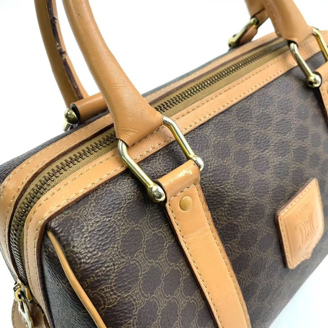 CELINE マカダム柄