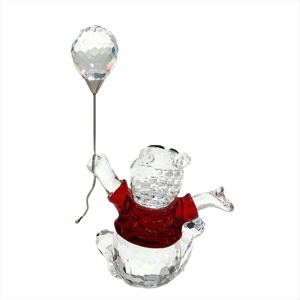スワロフスキー SWAROVSKI くまのプーさん 風船 オブジェ 置物 905768