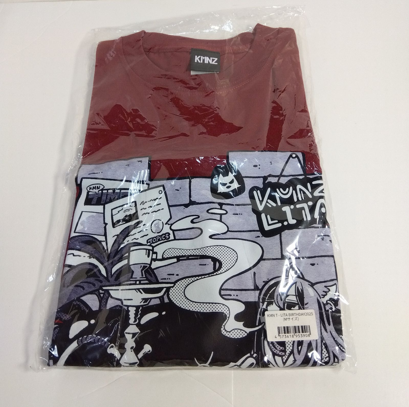 新品未使用】 KMNZ LITA 2025 BIRTHDAY Tシャツ 未開封 Vtuber 