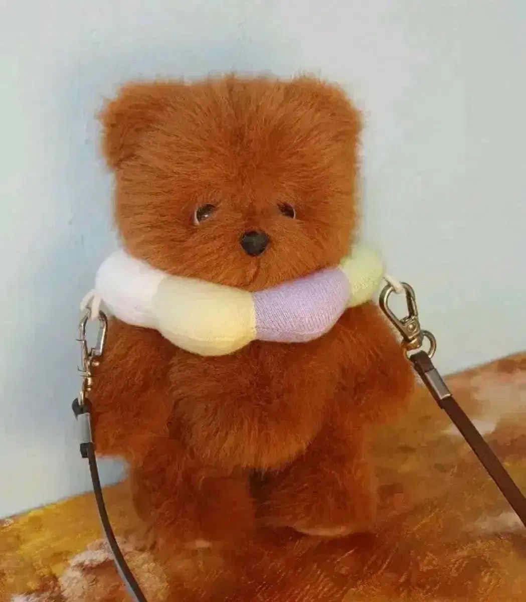 テディテールズ レナクマ ポケットフラワー ウッド ブラウン xs サイズ