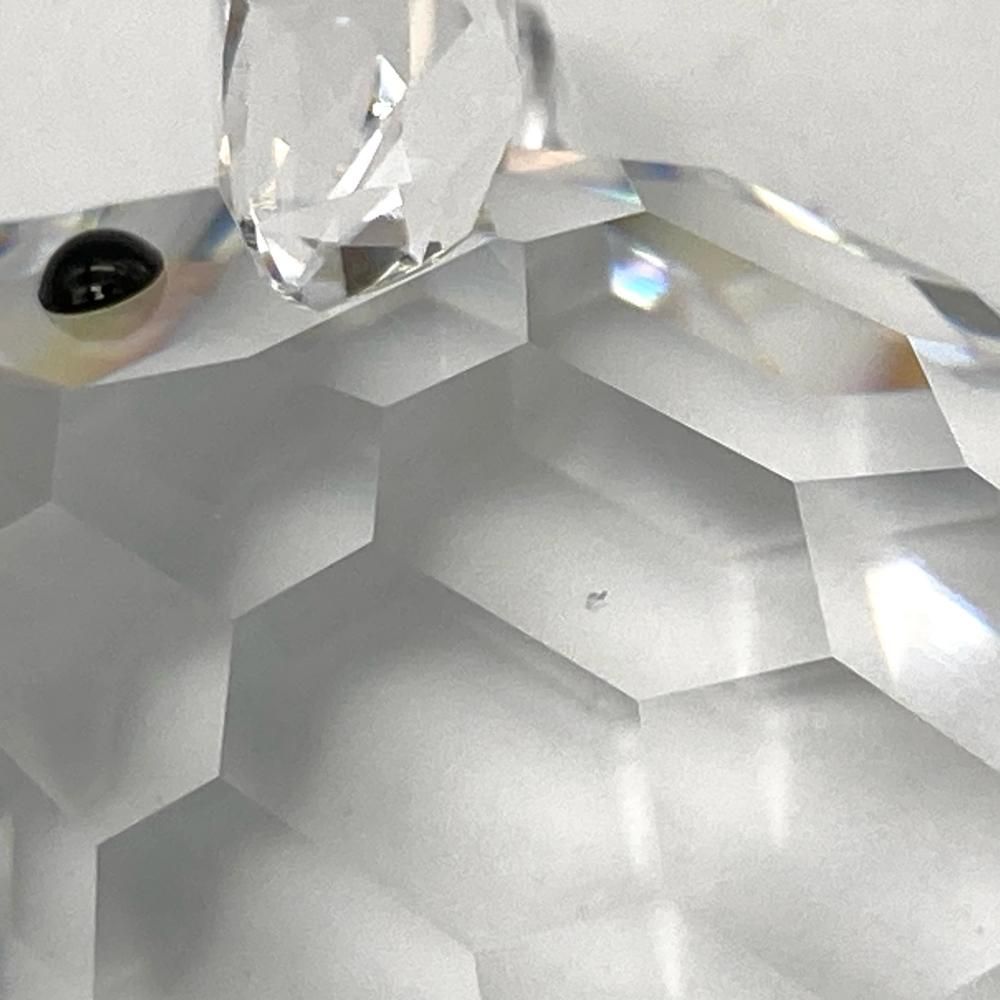 SWAROVSKI - スワロフスキー SWAROVSKI ブタ(L) オブジェ 置物 010031 クリア【中古】 スワロフスキー SWAROVSKI ブタ(L) オブジェ 置物 010031 クリア【中古