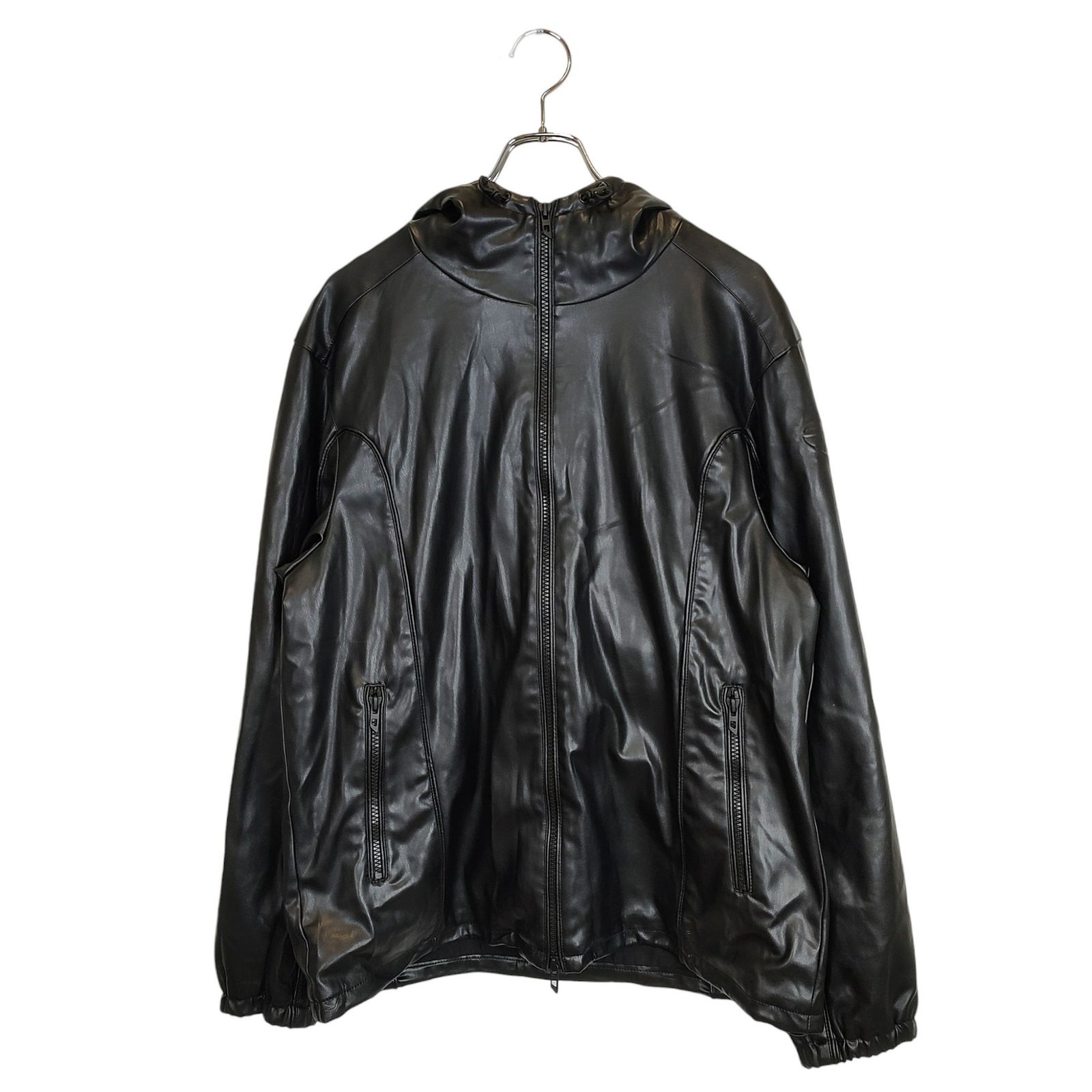 DIESEL ディーゼル J-HIVES-PGBX フェイクレザー ジップアップ 