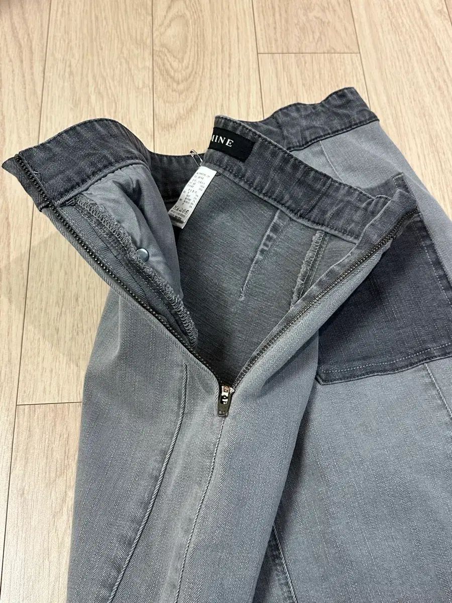 マイン デニム ミディ スカート 64-94