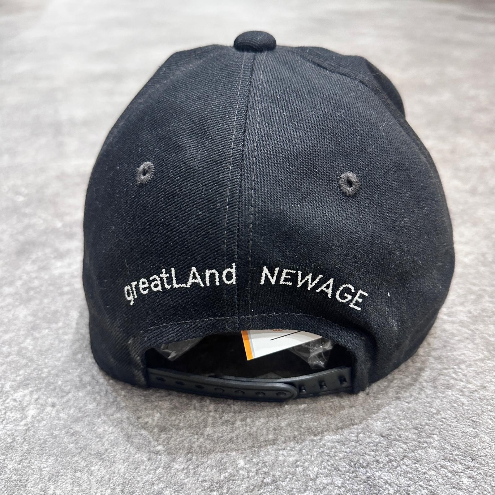 greatLAnd sade ORIGINAL LOVERS CAP 刺繡ロゴキャップ 帽子 グレート