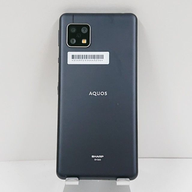 AQUOS sense5G SHG03 au ブラック 送料無料 本体 c15738 - メルカリ