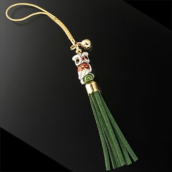 幸運の不苦労ストラップ 幸運 ふくろうカード付き