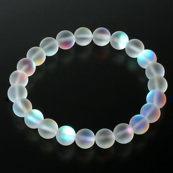 8 mm珠 ムーンライト幸せブレスレット ミラクル パワーカード付き その他 その他