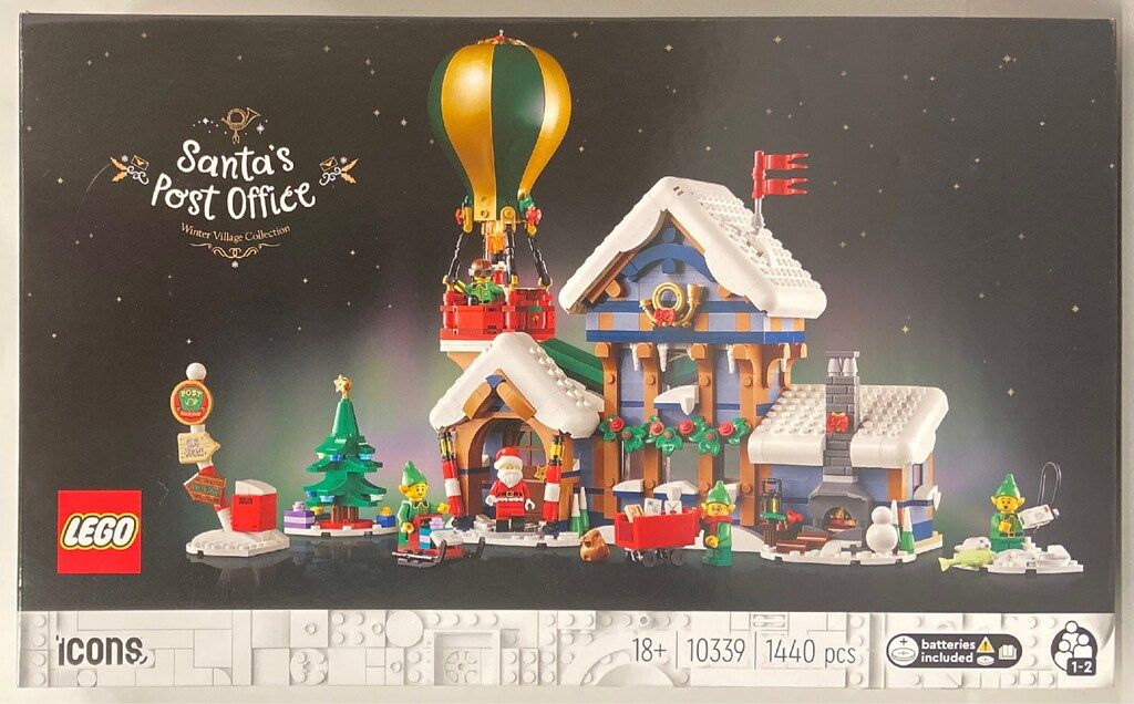 WINTER VILLAGE COLLECTION SANTAS POST OFFICE 10339