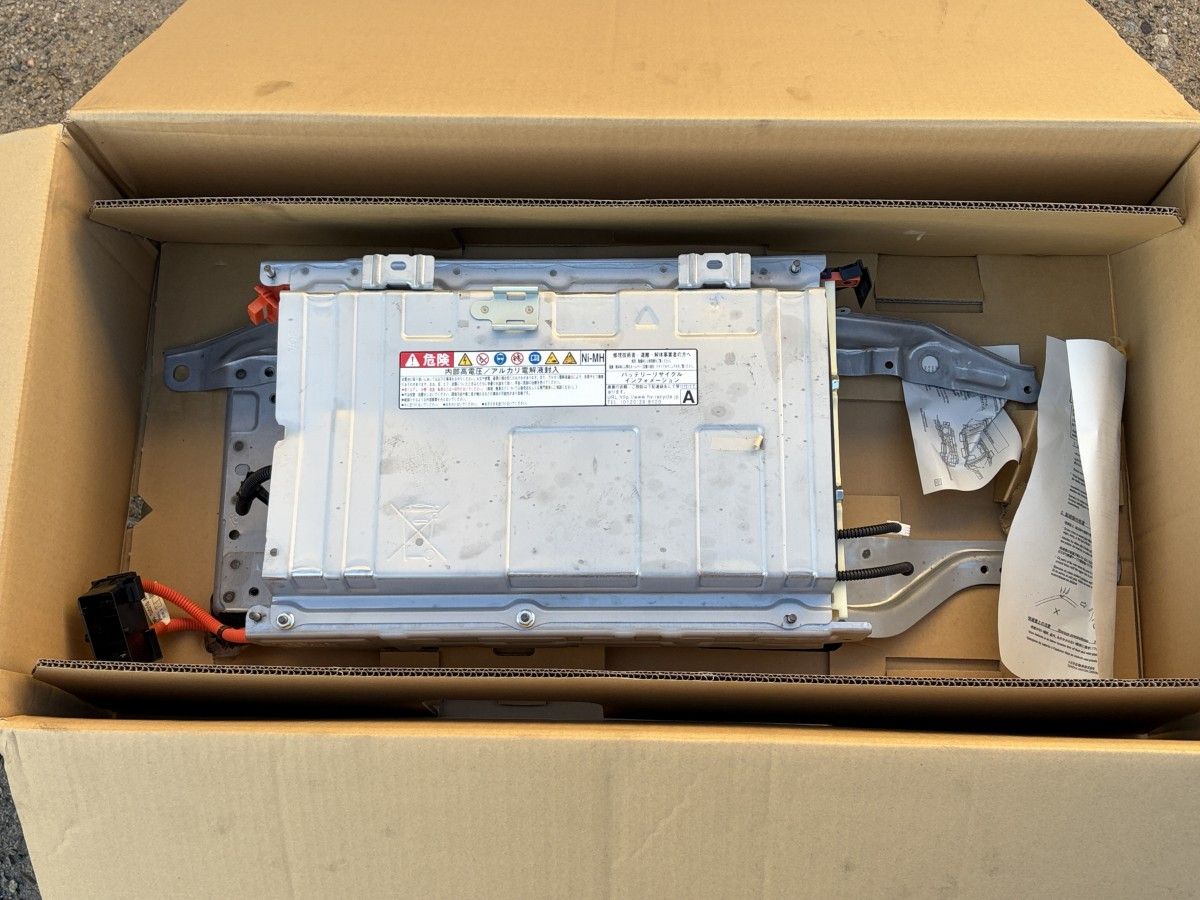 走行距離118 609 km NKE 165 G カローラフィールダー ハイブリッドバッテリー 9280 52030 HVバッテリー 動作未