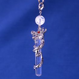 風水龍 水晶ストラップ