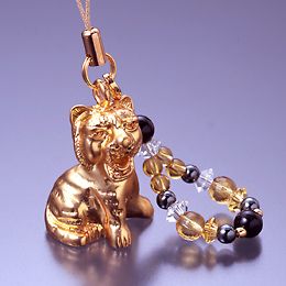 虎の子 金財ストラップ