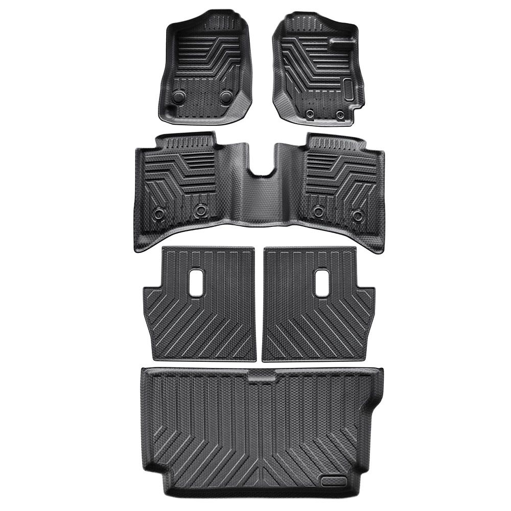 スズキ ジムニー ノマド JC 74型 3 Dフロアマット 5ドア MT車に適合 JIMNY カーマット 内装パーツ 汚れ防止 保護パーツ カー用品 6点セット