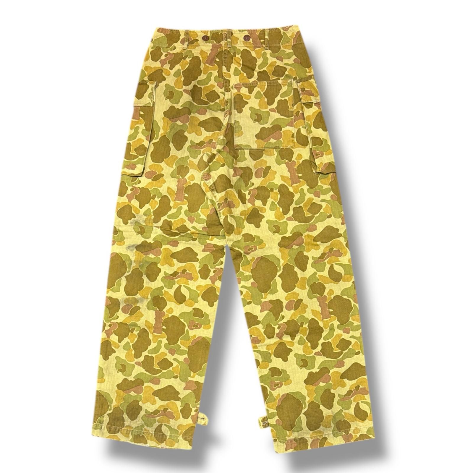 参考上代39600円 未使用 BOWWOW 25SS DUCK HUNTER CAMO TROUSER ダック