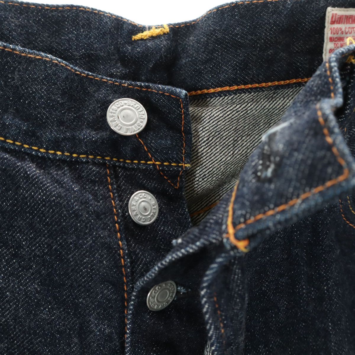 EVISU エヴィス 日本製 No.1 SPECIAL 2000T 赤耳 デニムパンツ w35 インディゴ ジーンズ メンズ EVISU エヴィス 日本製 No.1 SPECIAL 2000T 赤耳 デニムパンツ w35