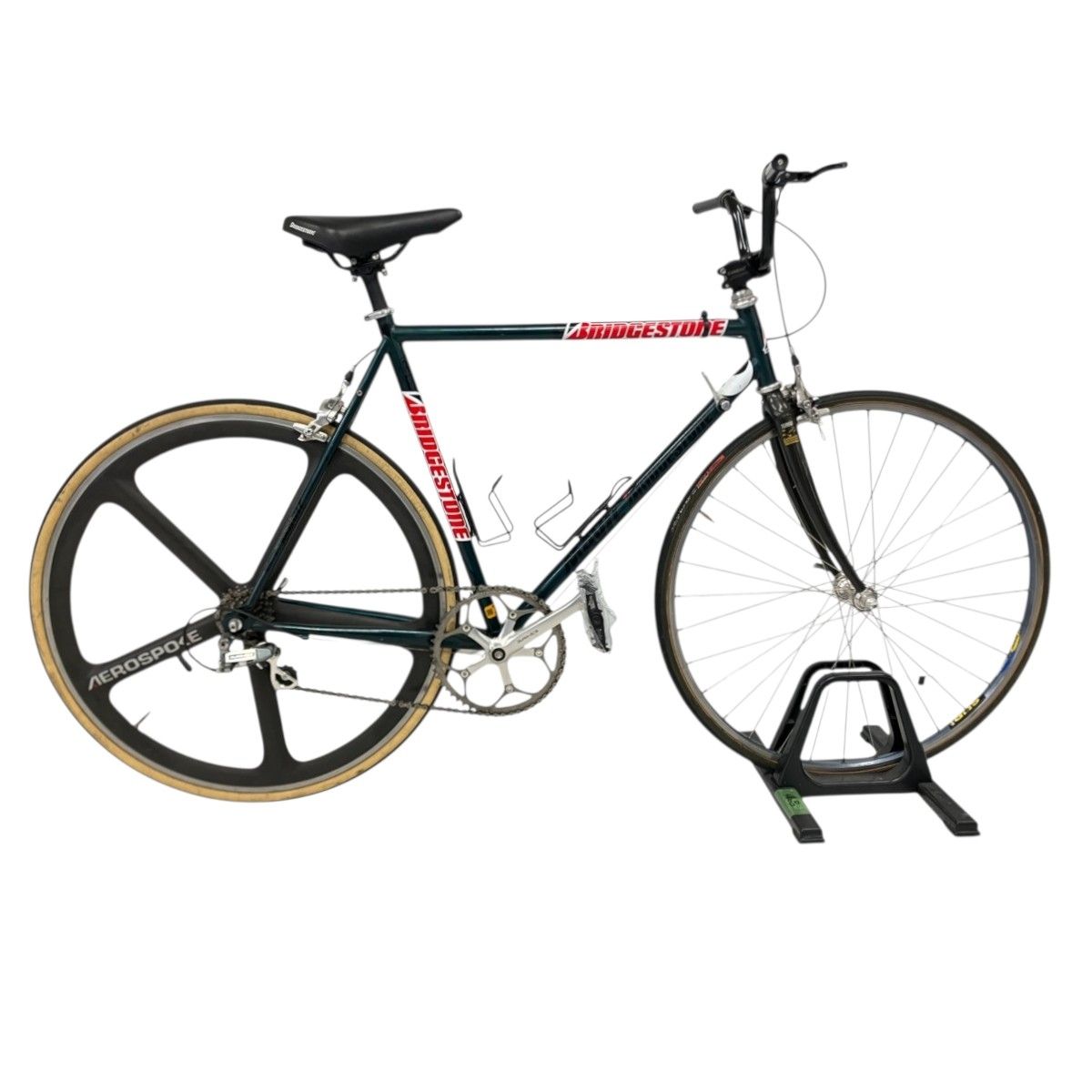 FUJI ッド クロモリ dura ace 8速 カスタム品 フラットバー ロードバイク