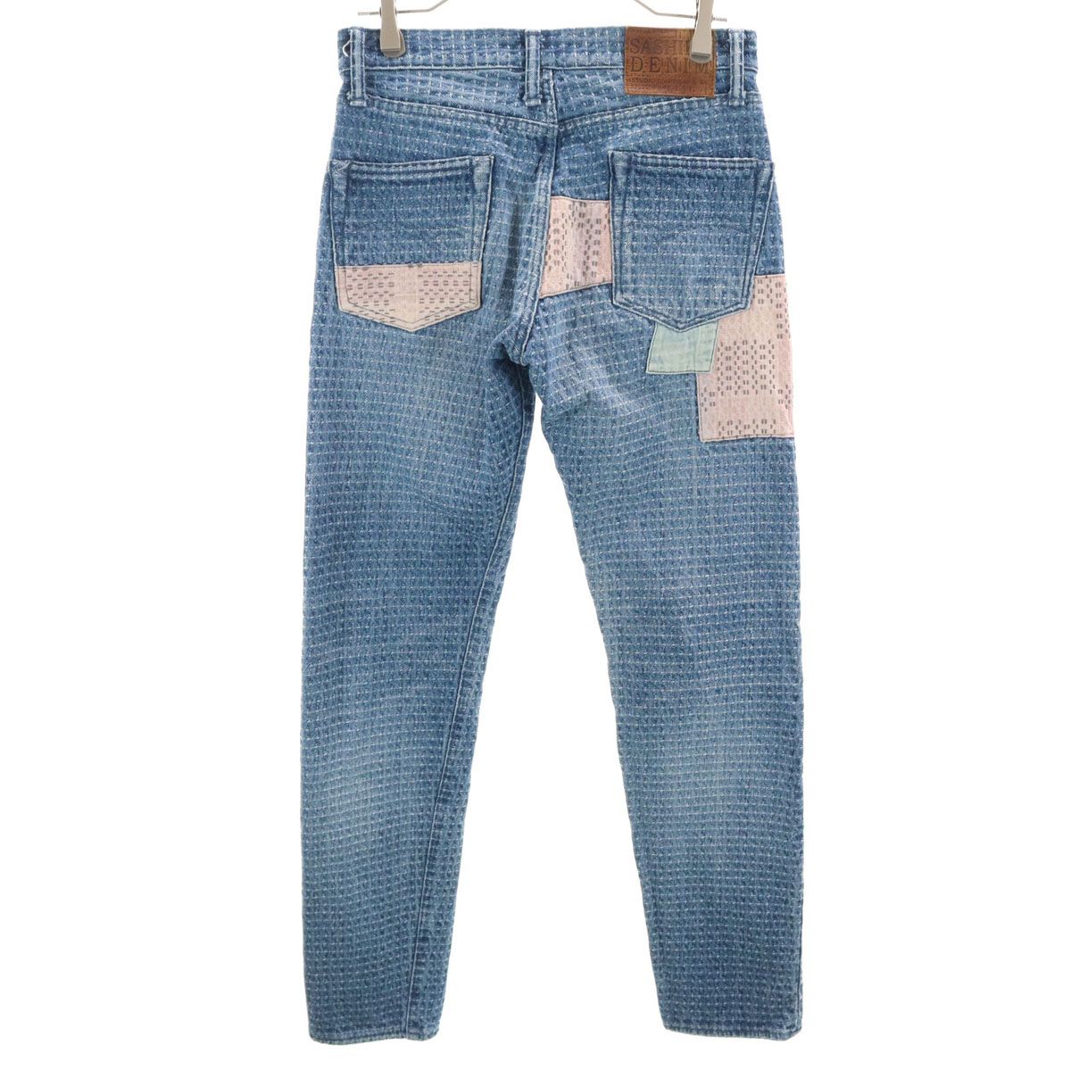 ステュディオダルチザン　刺し子ピーコート　古着 ステュディオダルチザン 刺し子ピーコート 古着 ステュディオ