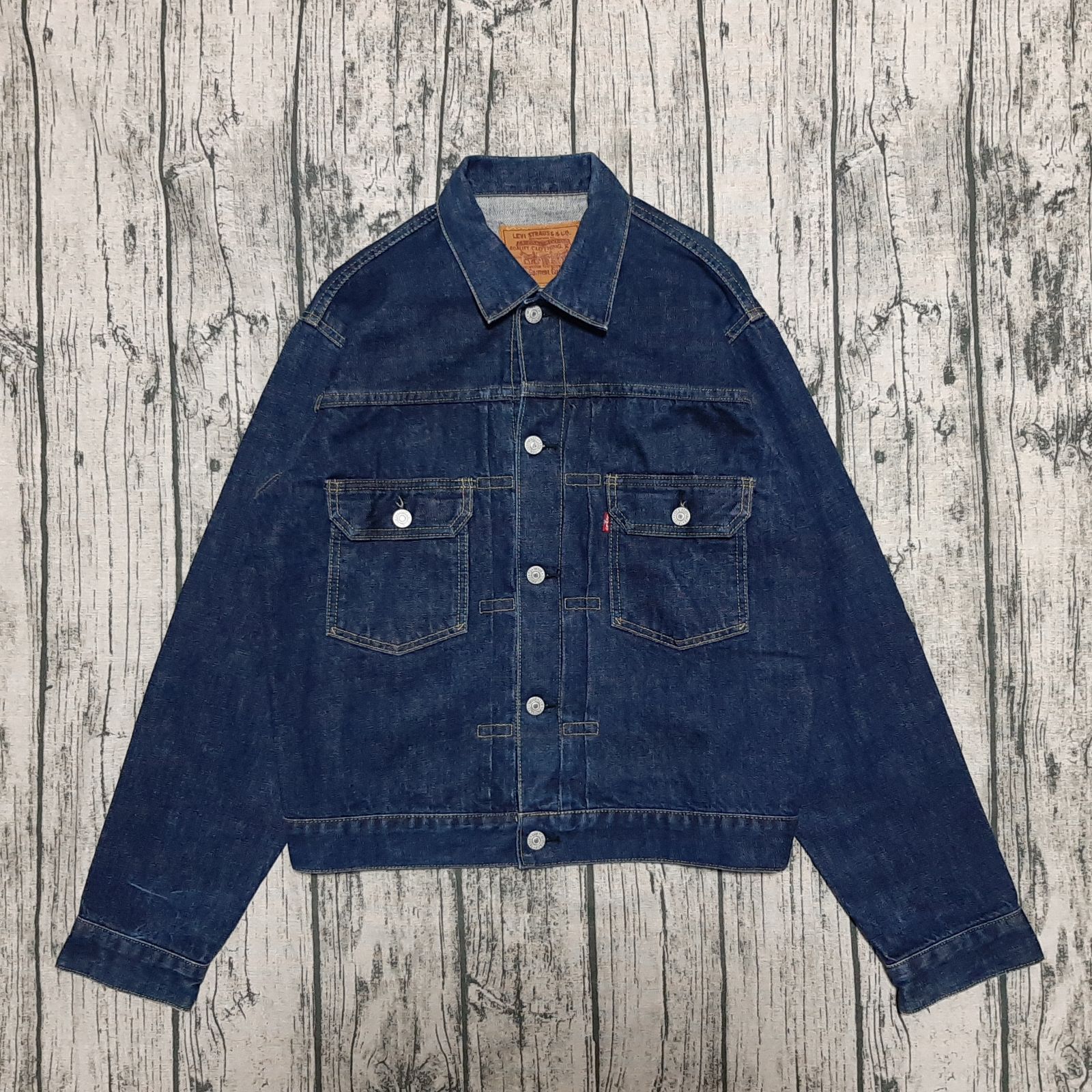 size 42】98年製 LEVI'S 507XX セカンド 2nd レザーパッチ 日本製 MADE