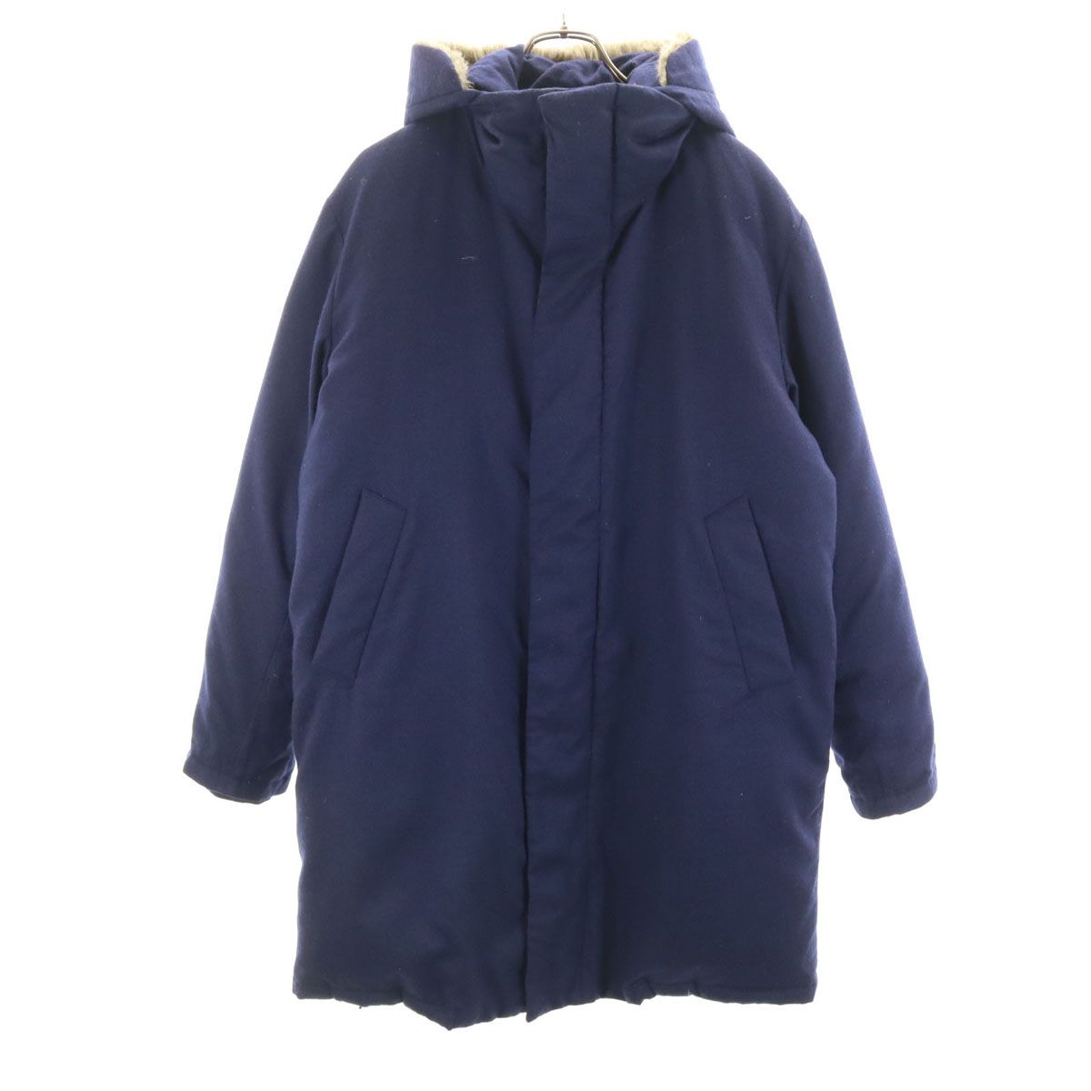  Paul Smith LONDON ポールスミスロンドン ダウンコート M ネイビー メンズ 古着 ダウンジャケット