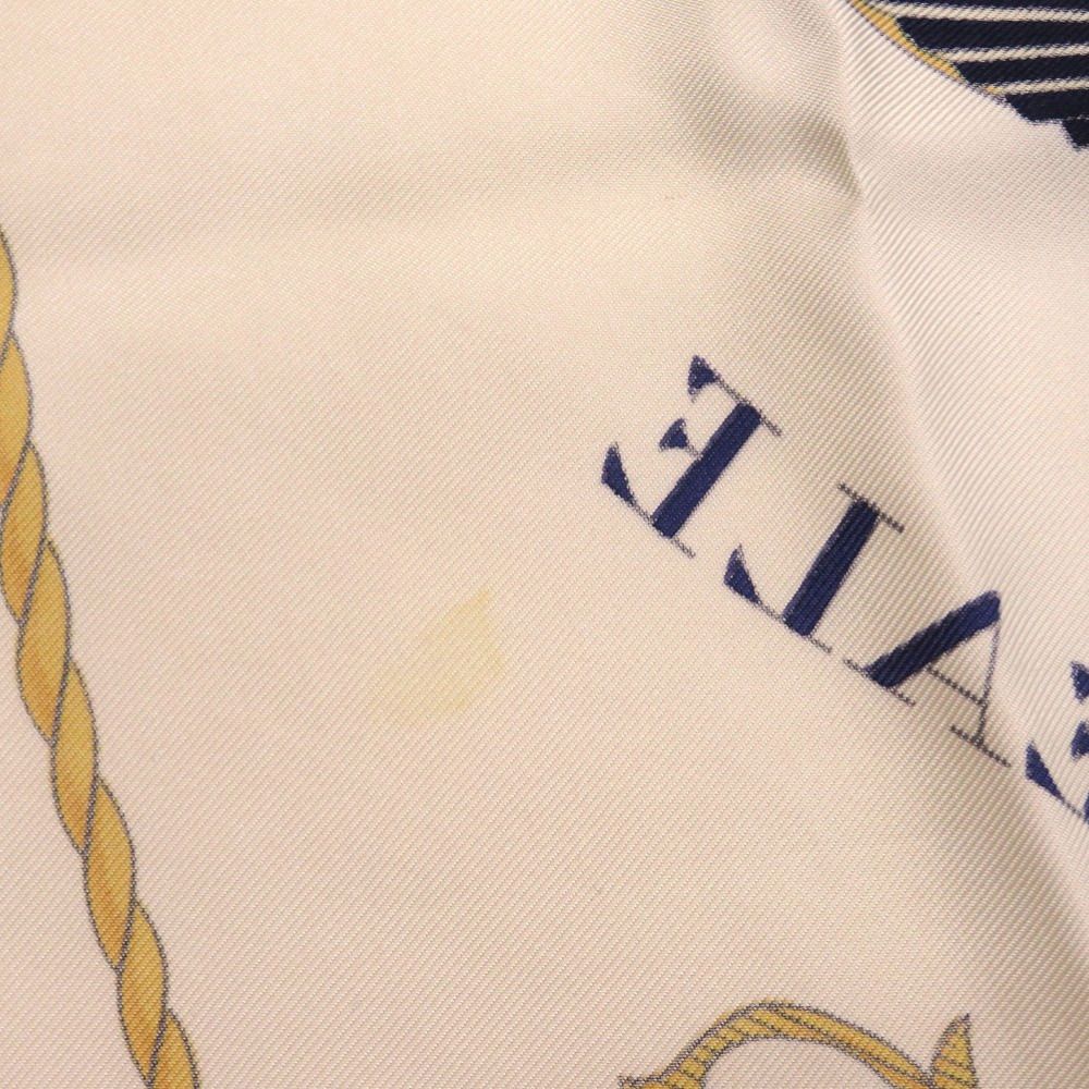 美品 エルメス カレ90 クイーンの戴冠式 VUE DU CARROSSE DE LA GALERE