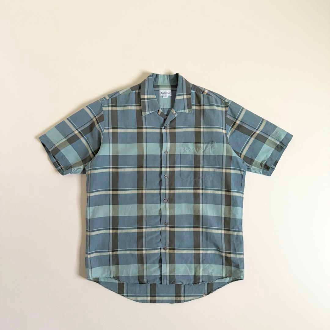 Burberrys 1990 s Checked Design Shirt