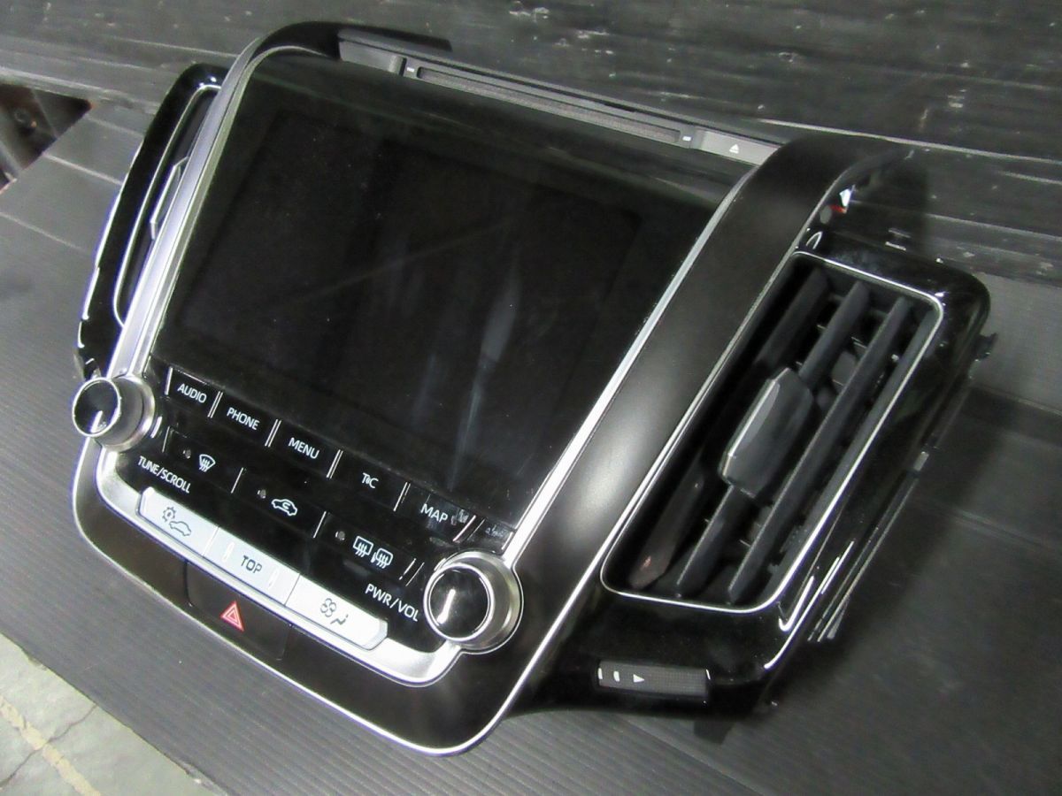 トヨタ 220 H2 AZSH20 クラウンハイブリッド HV 純正 マルチモニター