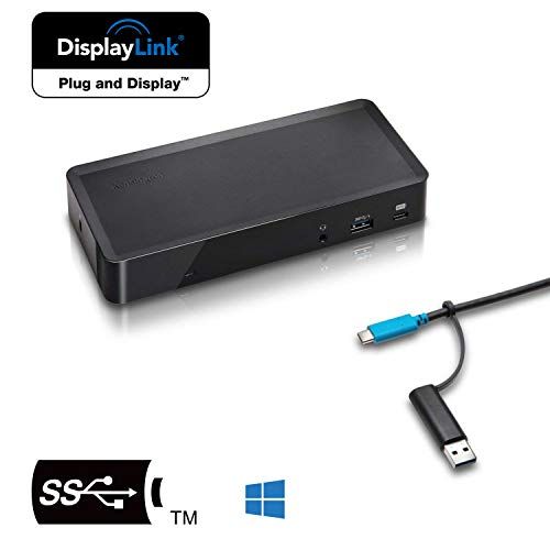 Kensington SD 4700 P ユニバーサル ドッキングステーション セキュリティスロット付 マイクロソフト Wi