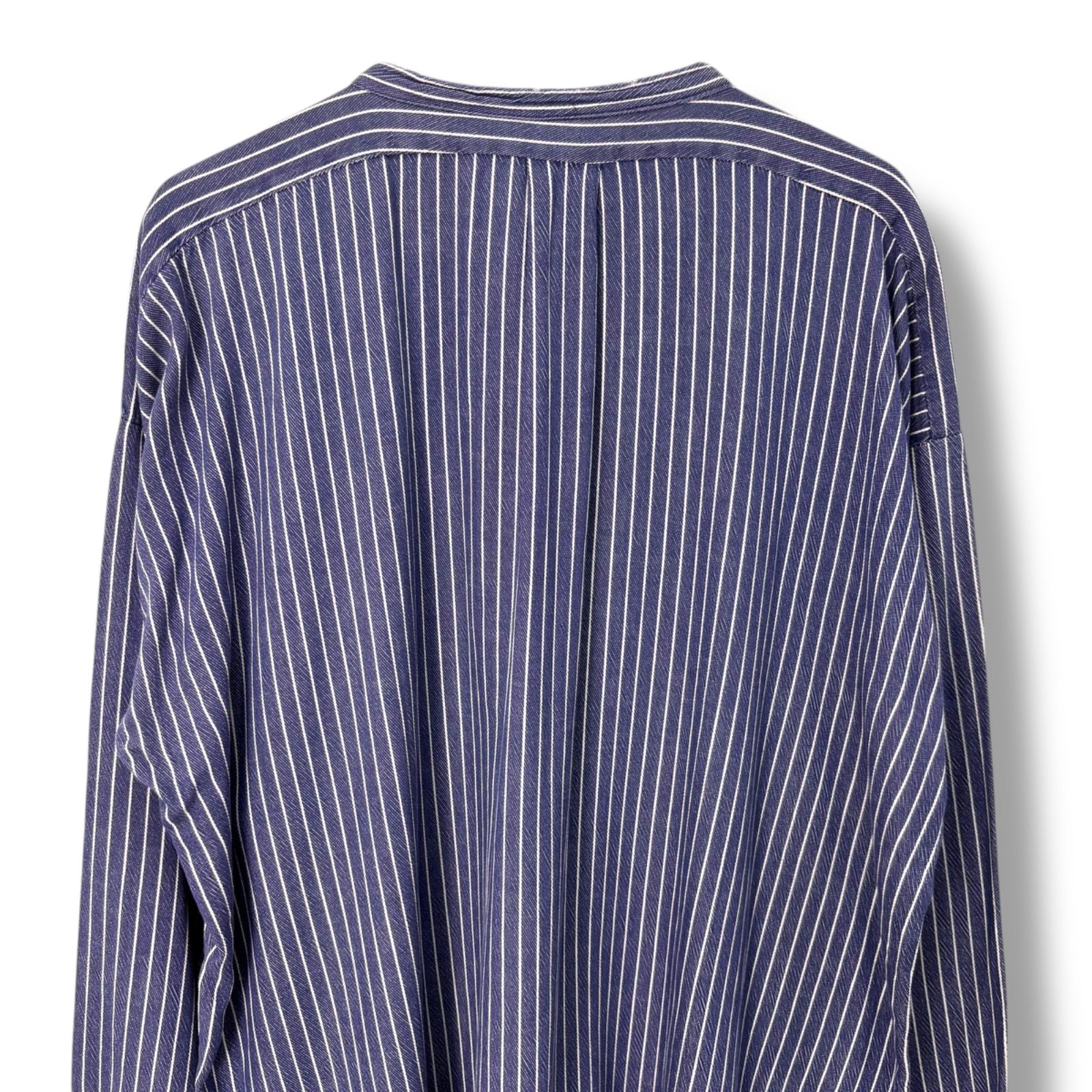 90s EURO Pullover Stripe Shirts 【XL】 ユーロ プルオーバー 