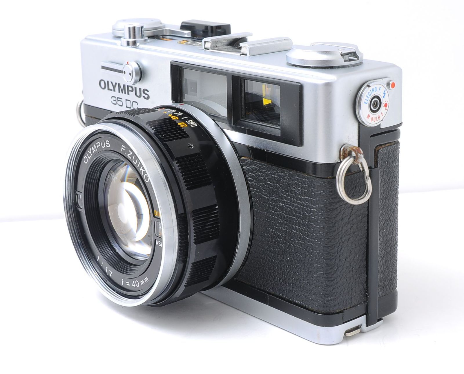 オリンパス OLYMPUS 35 DC F.ZUIKO 40mm F1.7 露出計OK シャッター良好