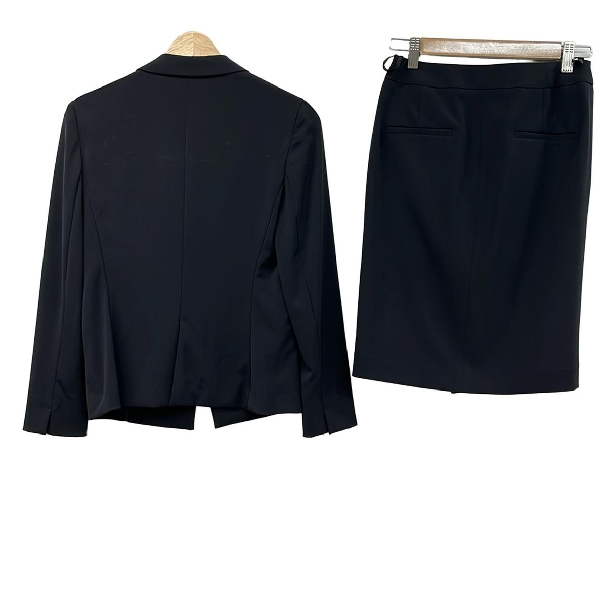 ICB(アイシービー) スカートスーツ レディース - ダークネイビー