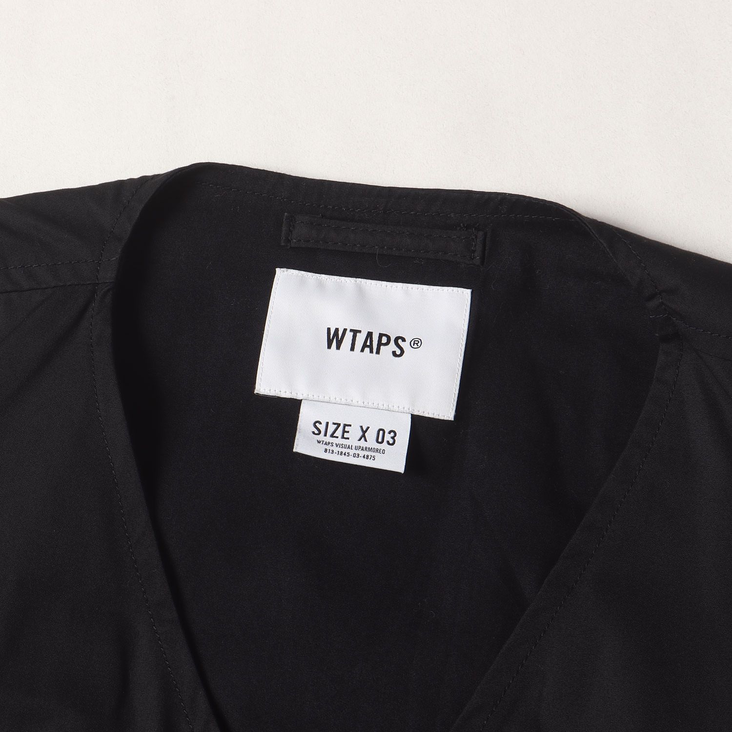 美品】WTAPS ダブルタップス ベスト ブラック 黒 サイズ:L | 22SS