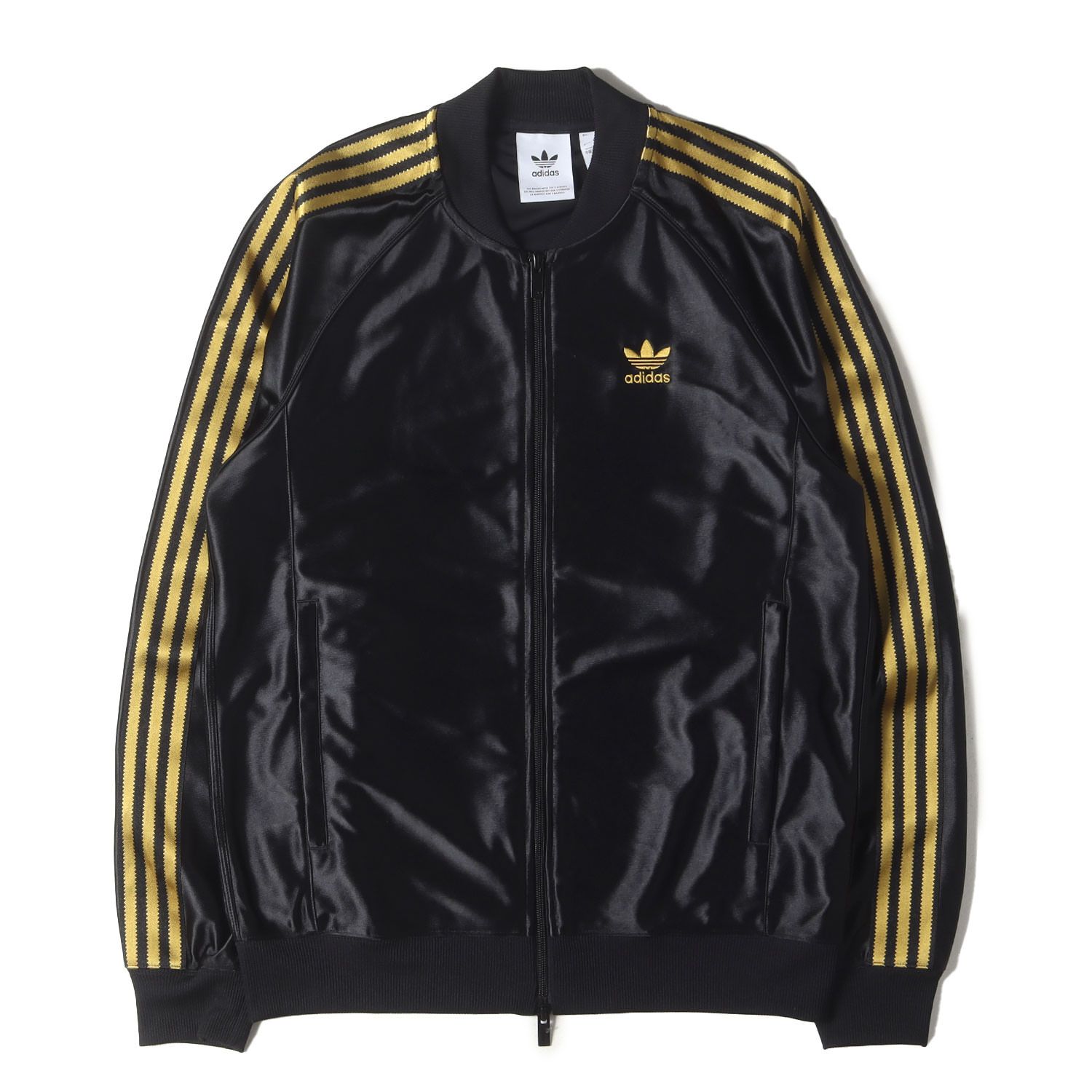 adidas アディダス ジャケット ブラック ゴールド サイズ:S | 25SS 