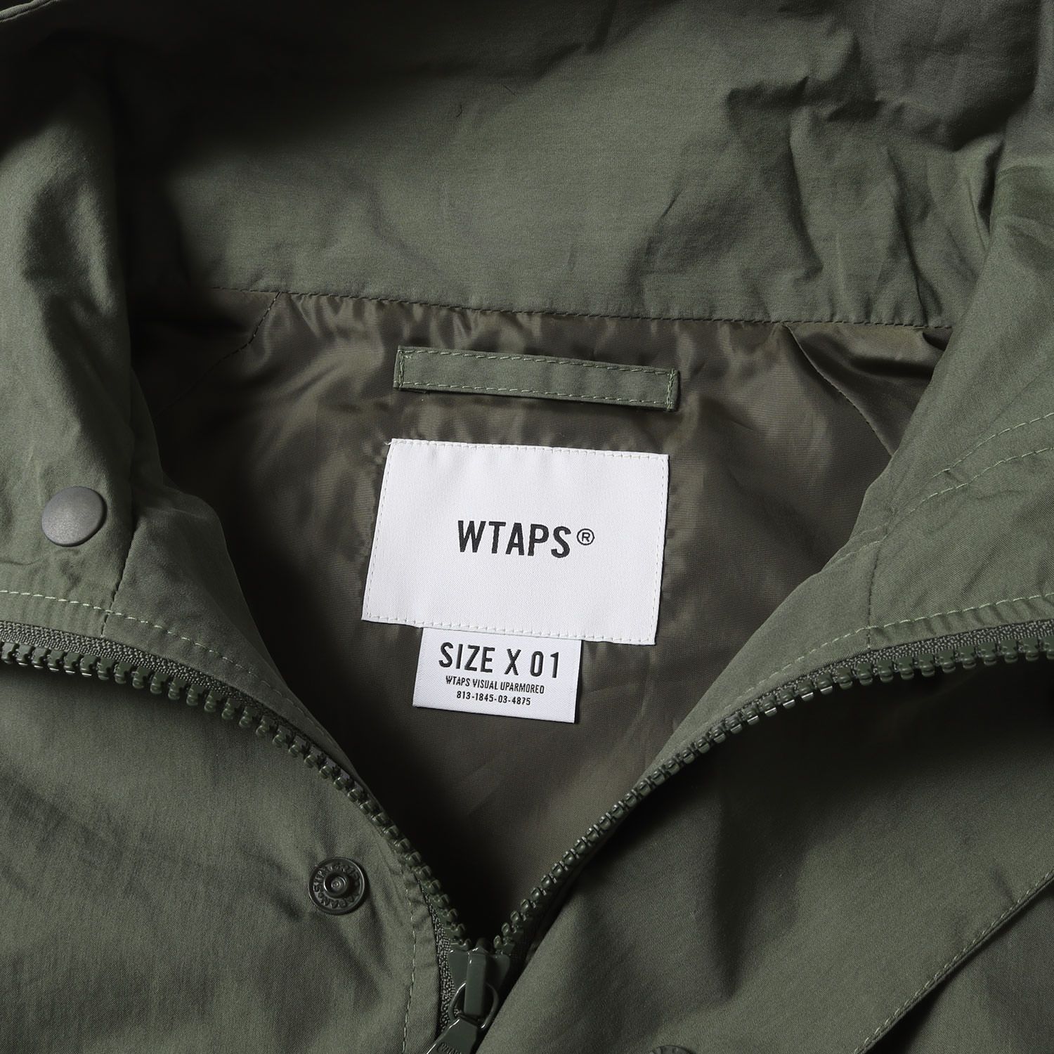 美品】WTAPS ダブルタップス ジャケット オリーブドラブ サイズ:S 