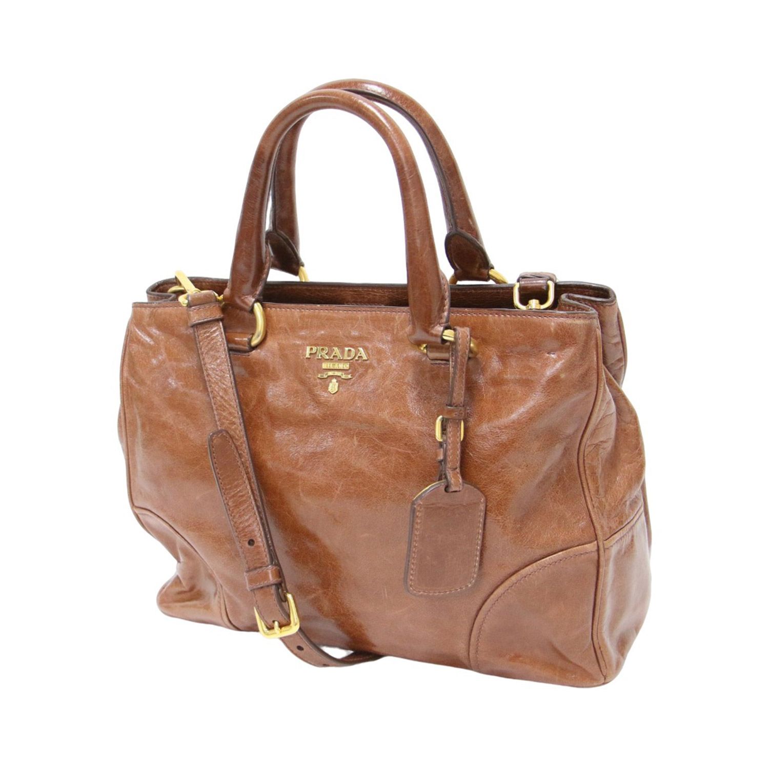 PRADA プラダ レザー 2WAY ハンドバッグ BN2323 | VITELLO SHINE 