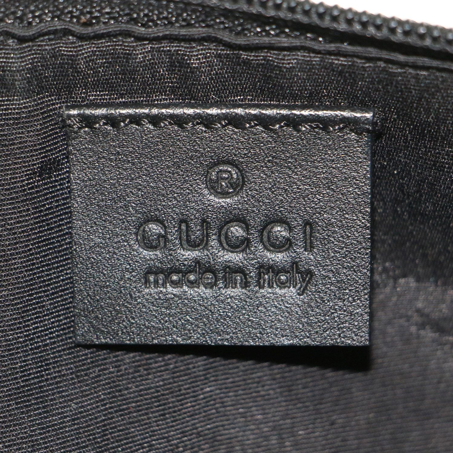 GUCCI グッチ GGキャンバス デニム アクセサリーポーチ 07198