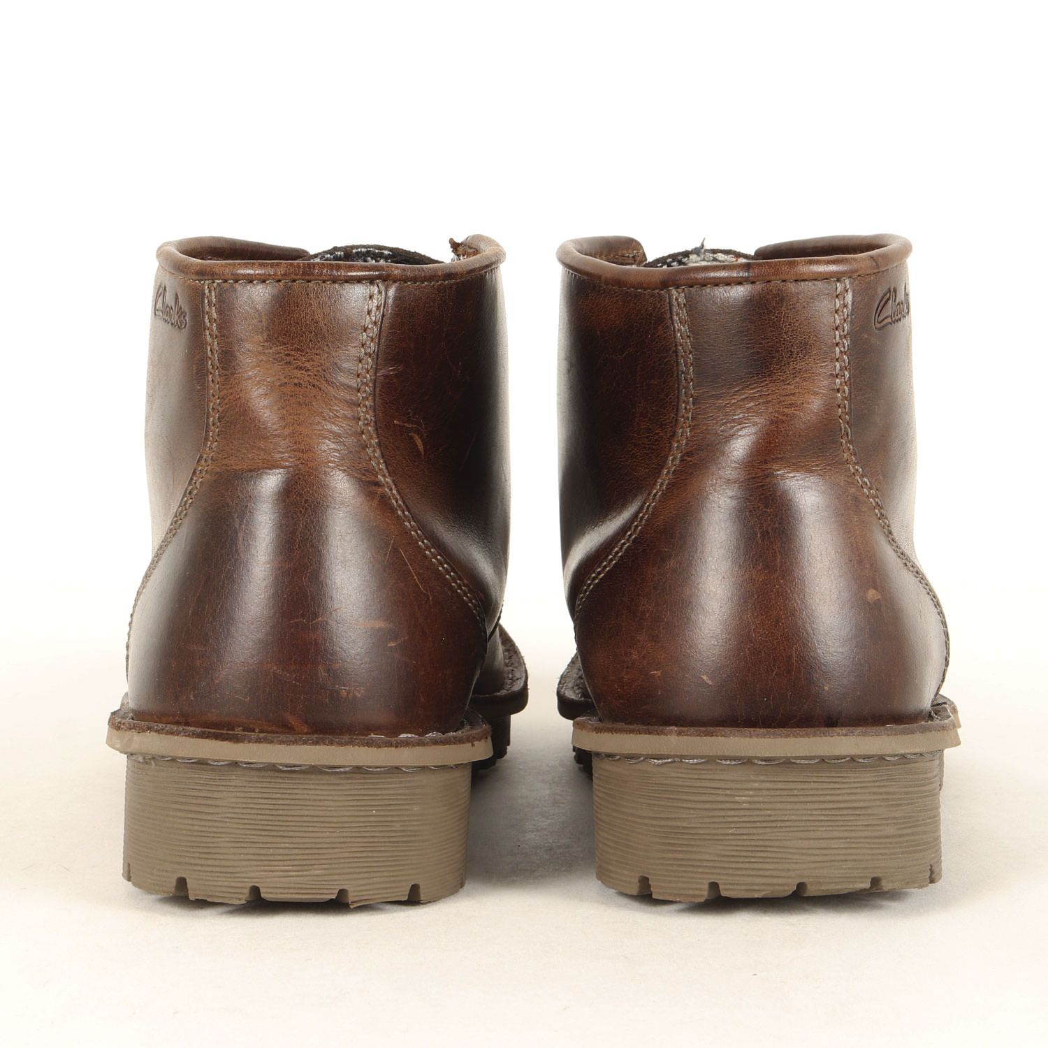 Clarks クラークス サイズ:UK9(28.0cm) | チェックライニング レザー