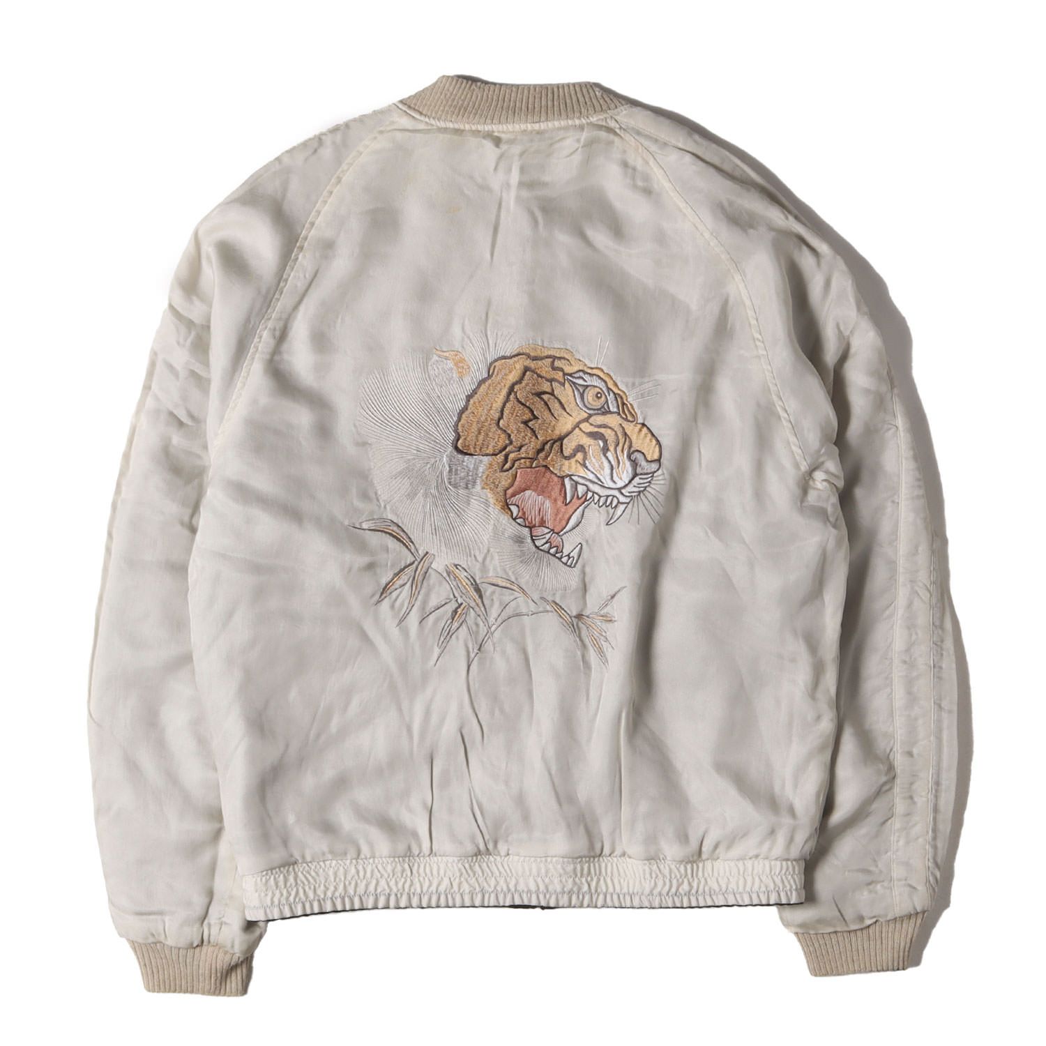 OldJoe 初期リバーシブルスカジャン 36 Old Joe オールドジョー スカジャン ブラック オフホワイト サイズ:36