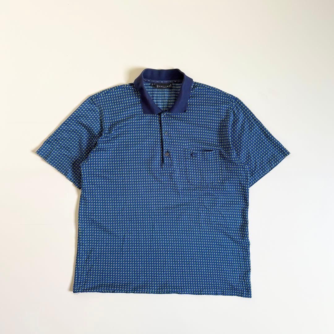 CELINE 1990 s Refined S|S Polo Shirt
