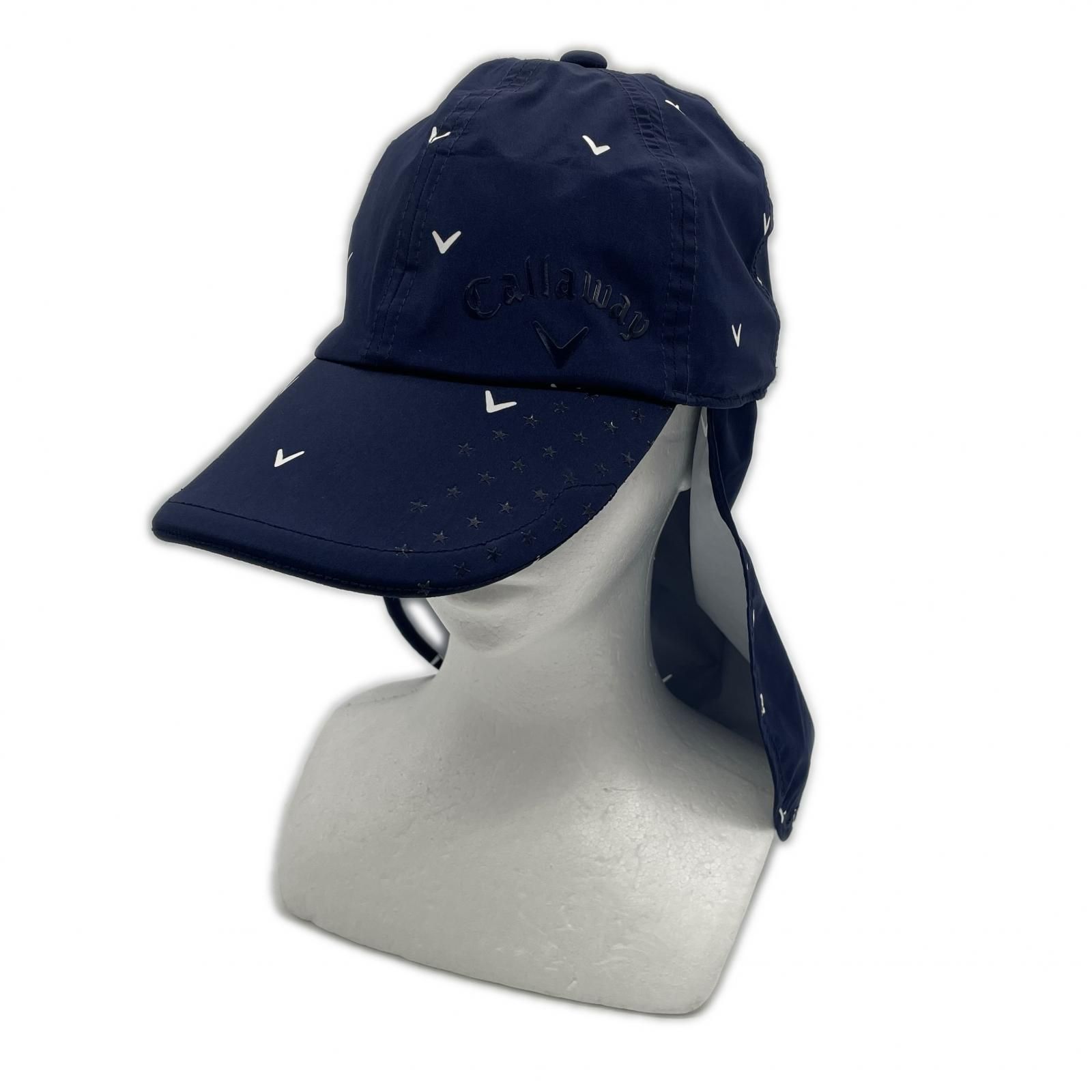 CALLAWAY キャロウェイ レインキャップ ネイビー系 FR [240101406807