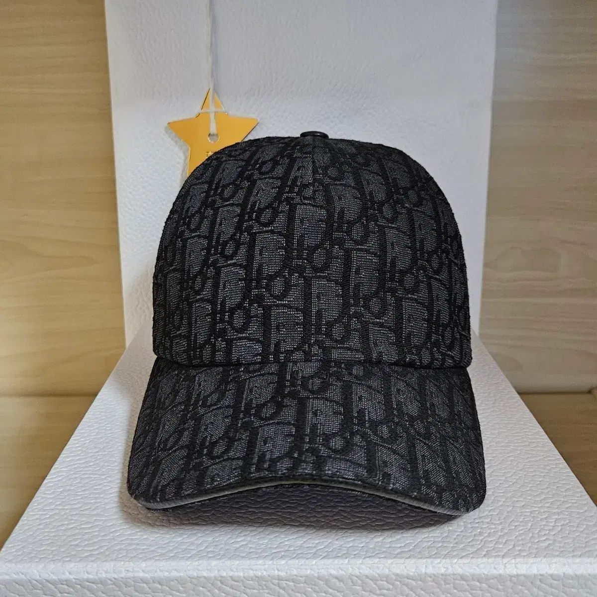 Dior オブリーク ブラック ベースボールキャップ 帽子