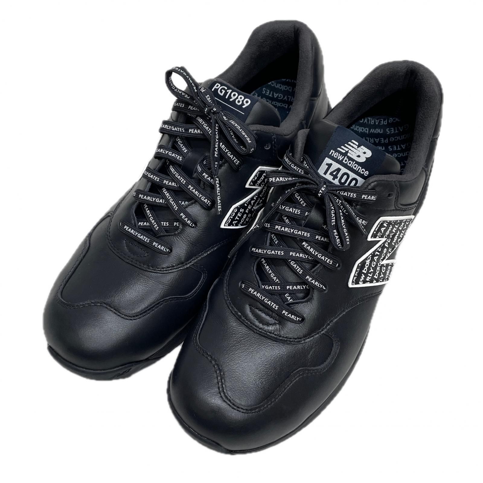 中古 パーリーゲイツ PEARLY GATES ゴルフシューズ 29cm ダーク