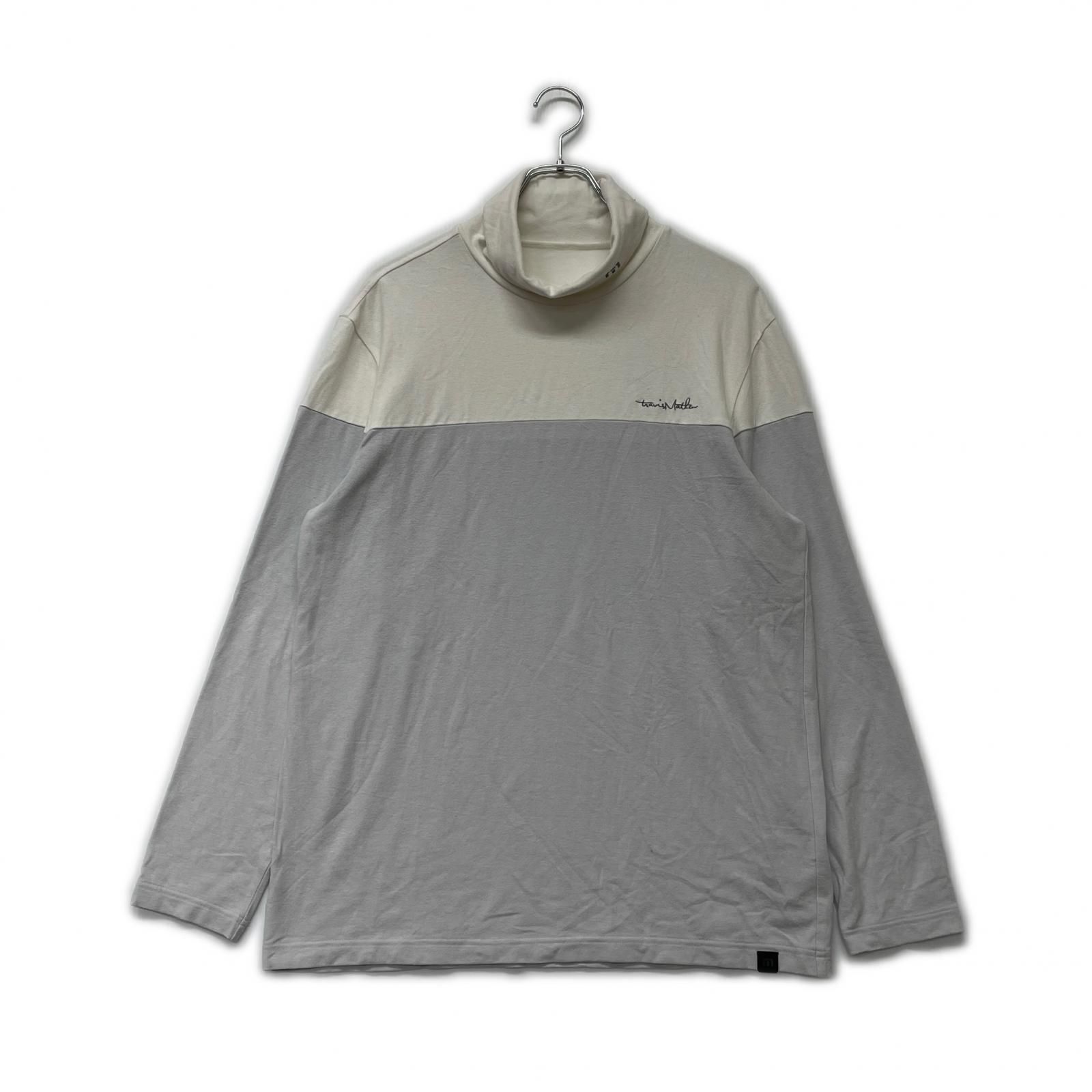 中古 メンズ トラビスマシュー TRAVIS MATHEW 長袖シャツ XL 薄グレー